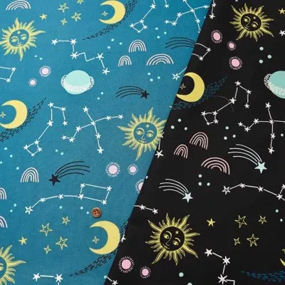 USAコットン Michael miller 夜空